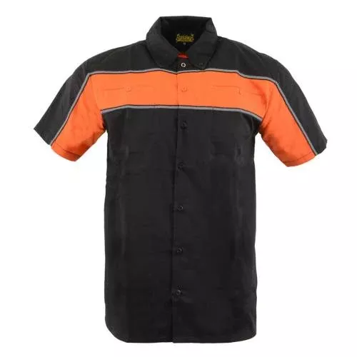 MILWAUKEE LEATHER CLASSIC BUTTON HEAVY WORK SHOP SHIRTS
