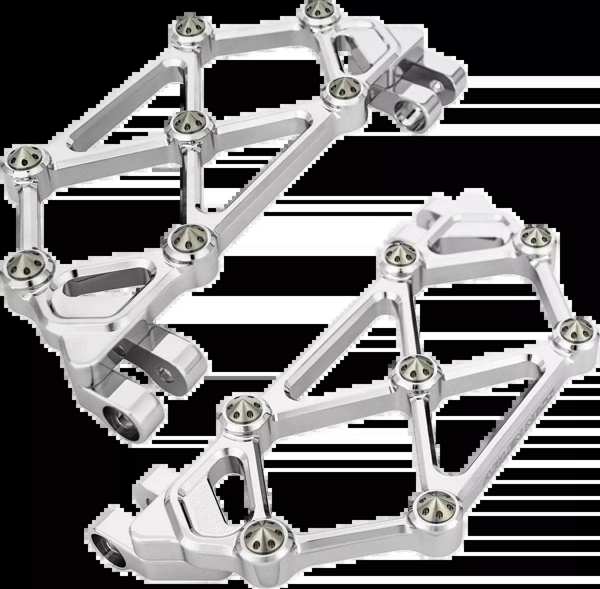 Mini Diamond Floorboards - Driver - Chrome - FLT