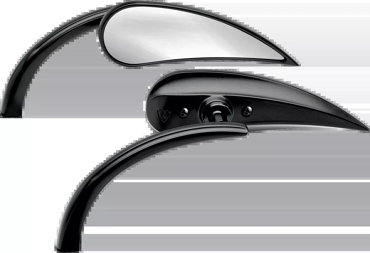 Mirror - Micro - Rad 2 - Side View - Teardrop - Black - Right