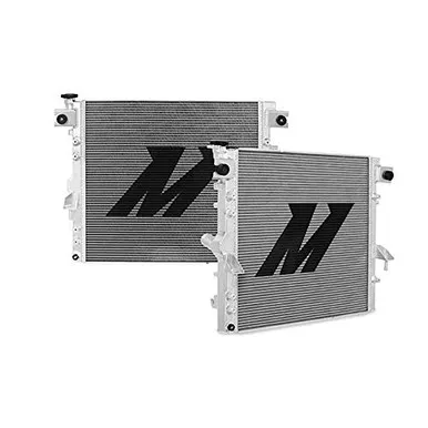 Mishimoto MMRAD-WRA-07V2 Aluminum Radiator for Jeep Wrangler JK 2007-2017 Silver