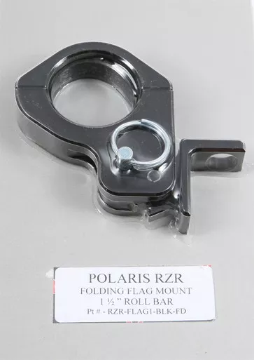 Modquad Folding Flag Mount Black 1.5" - RZR-FLAG1-FD-BLK