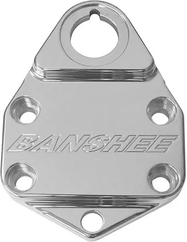 Modquad Handlebar Clamp W/Key (Polishe D Logo) - HC1-BK