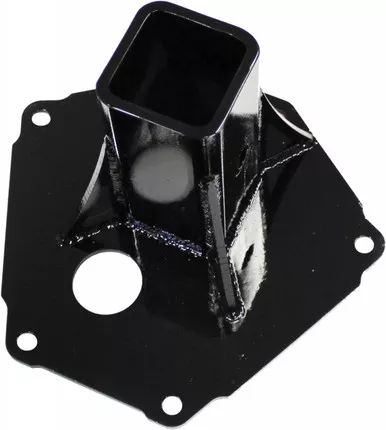 Modquad Rear Receiver Hitch Black - RZR-REC-1K-BLK
