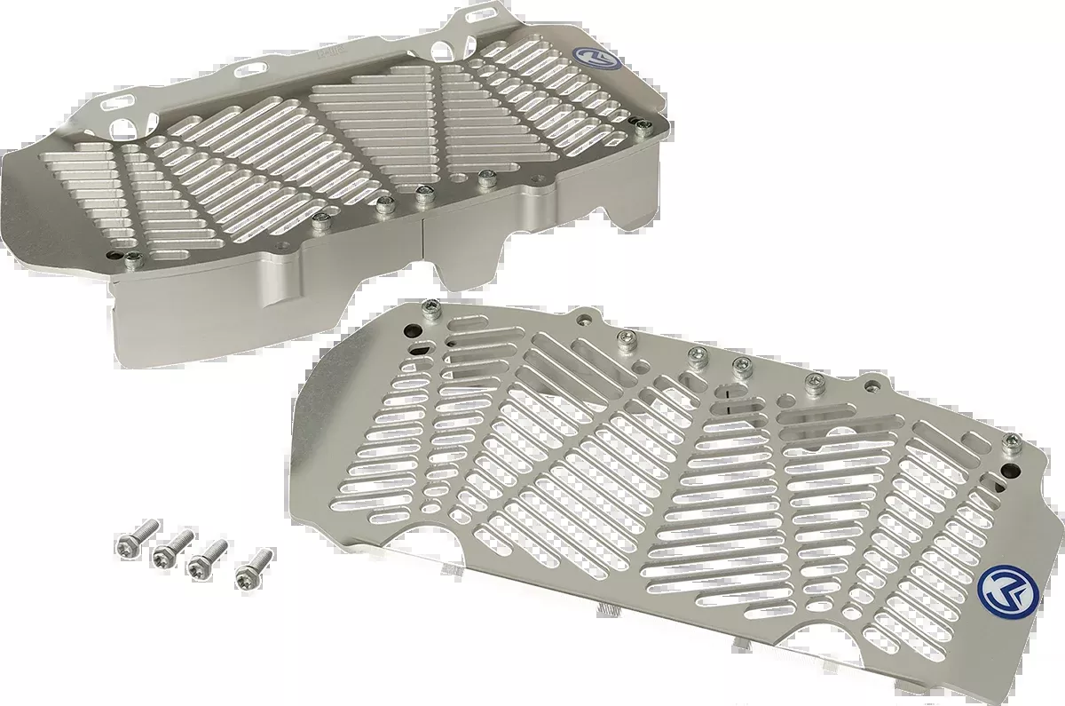 Moose Offroad Billet Radiator Guards – Silver – Gas Gas/Husqvarna/KTM-12-1116