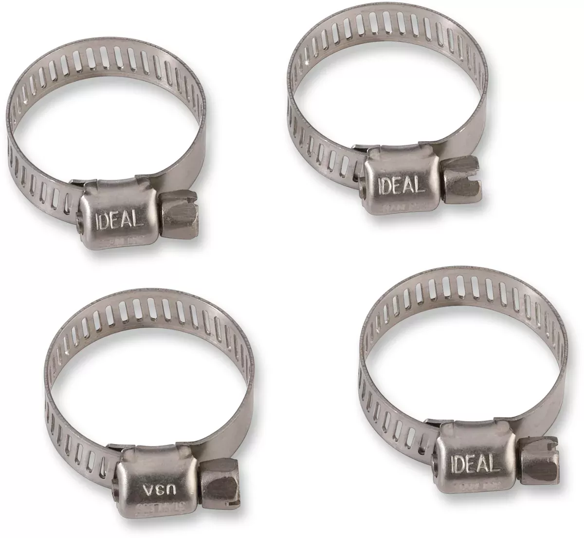 Moose Offroad Clamp Hose – Stainless Steel – 13-38 mm – 4-Pack-114-6416