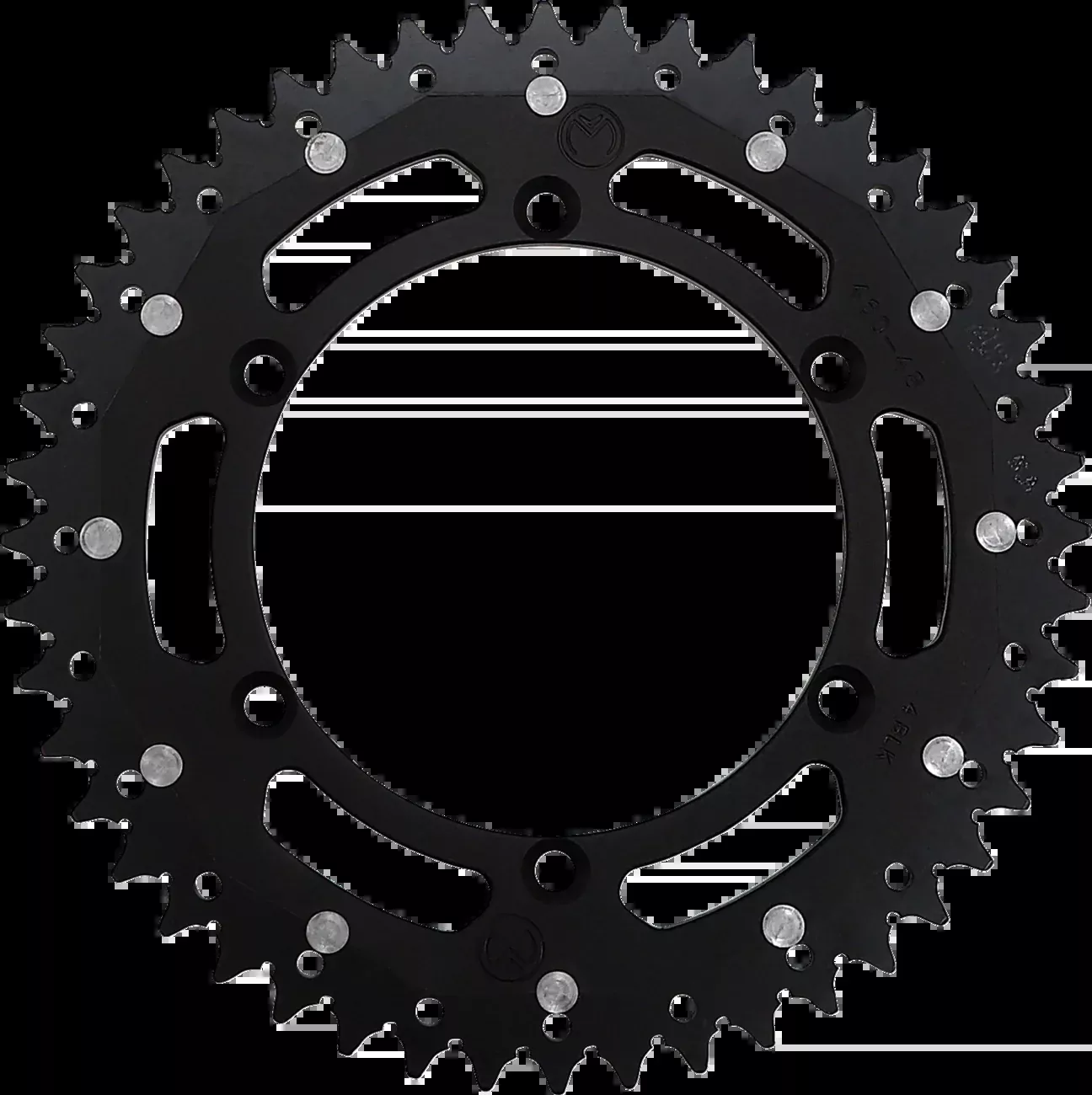 Moose Offroad Dual Sprocket – 48 Tooth – Black – Kawasaki/Suzuki-1210-460-48-10X