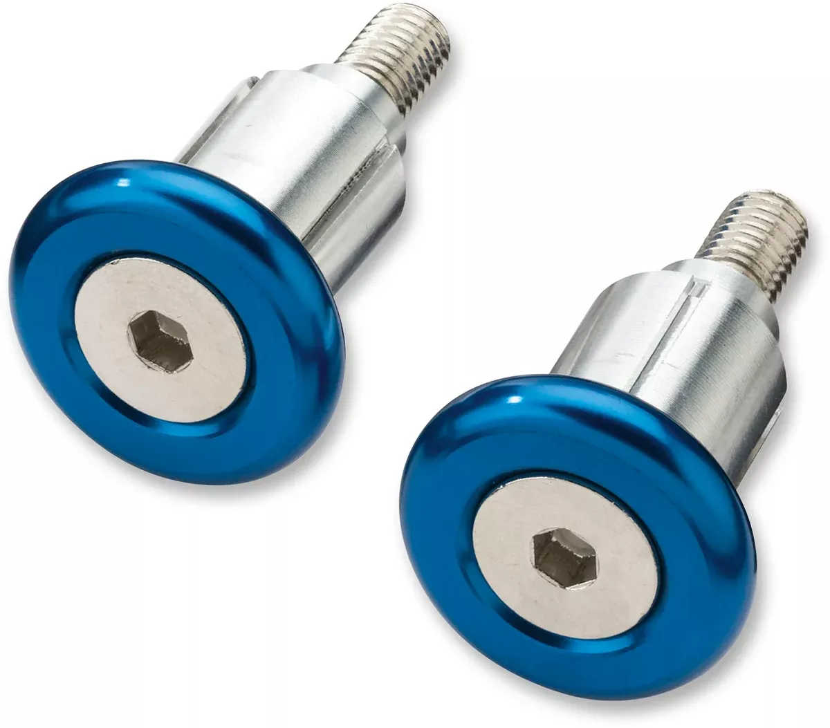 Moose Offroad Handlebar Ends - Blue-1BEC0661-PUPM