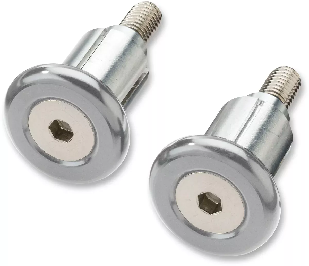 Moose Offroad Handlebar Ends – Silver-1BEC0661-PSPM