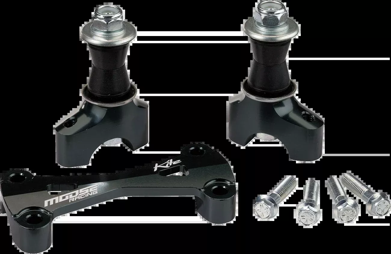 Moose Offroad MX/EN Risers w/ Bar Mount - 35 mm - Black-10.331.F.AN