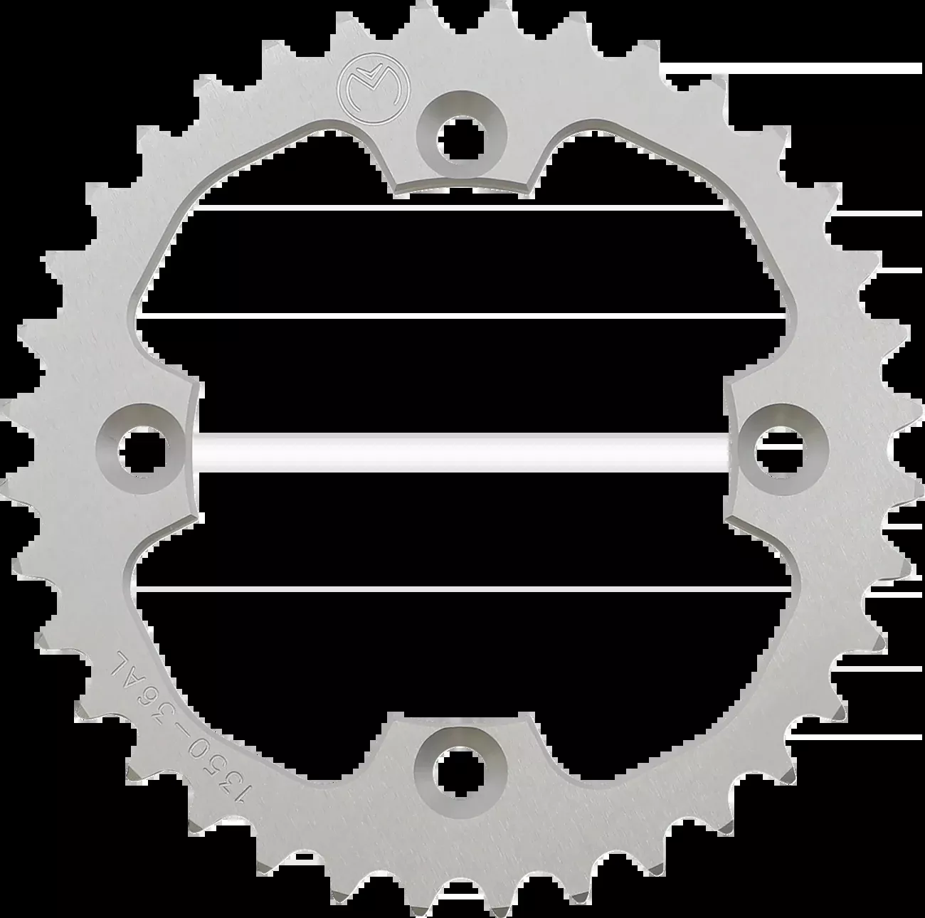 Moose Offroad Rear Aluminum Sprocket – 36 Tooth – Honda-1350-36AL