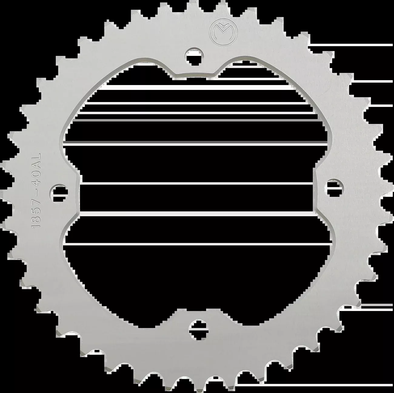 Moose Offroad Rear Aluminum Sprocket – 40 Tooth – Yamaha-1857-40AL