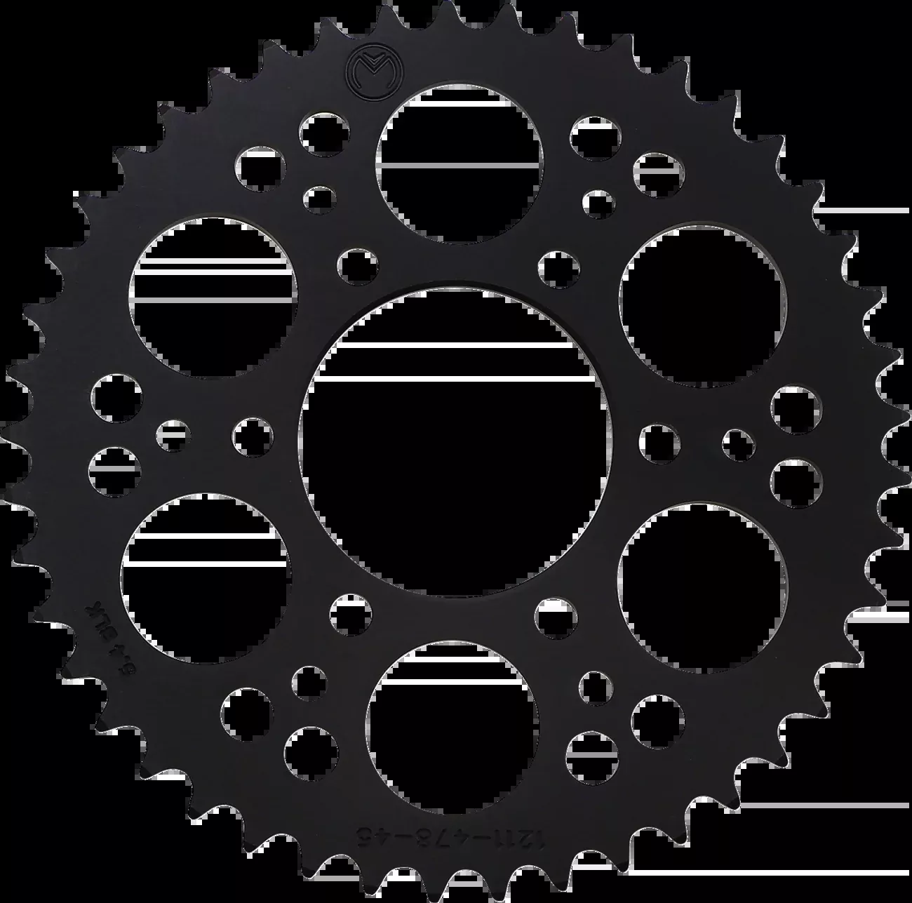 Moose Offroad Rear Sprocket – 45 Tooth – Kawasaki-1211-478-45-10