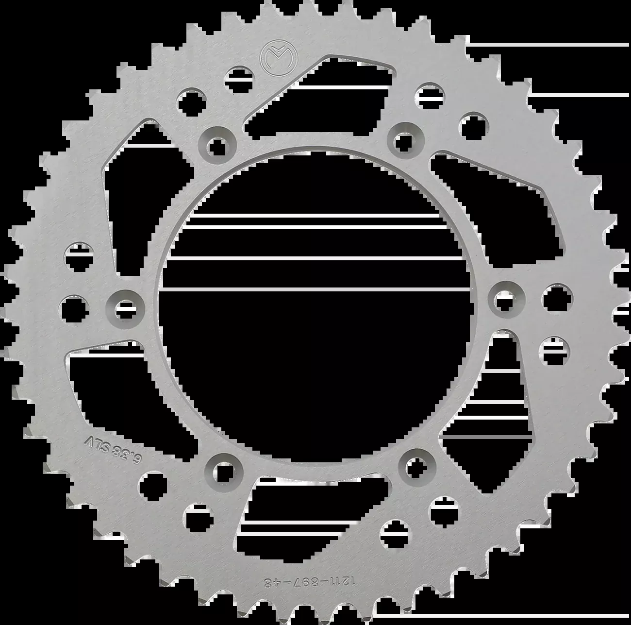 Moose Offroad Rear Sprocket – Aluminum – 48 Tooth – Silver – Husaberg/Husqvarna/KTM-1211-897-48-11