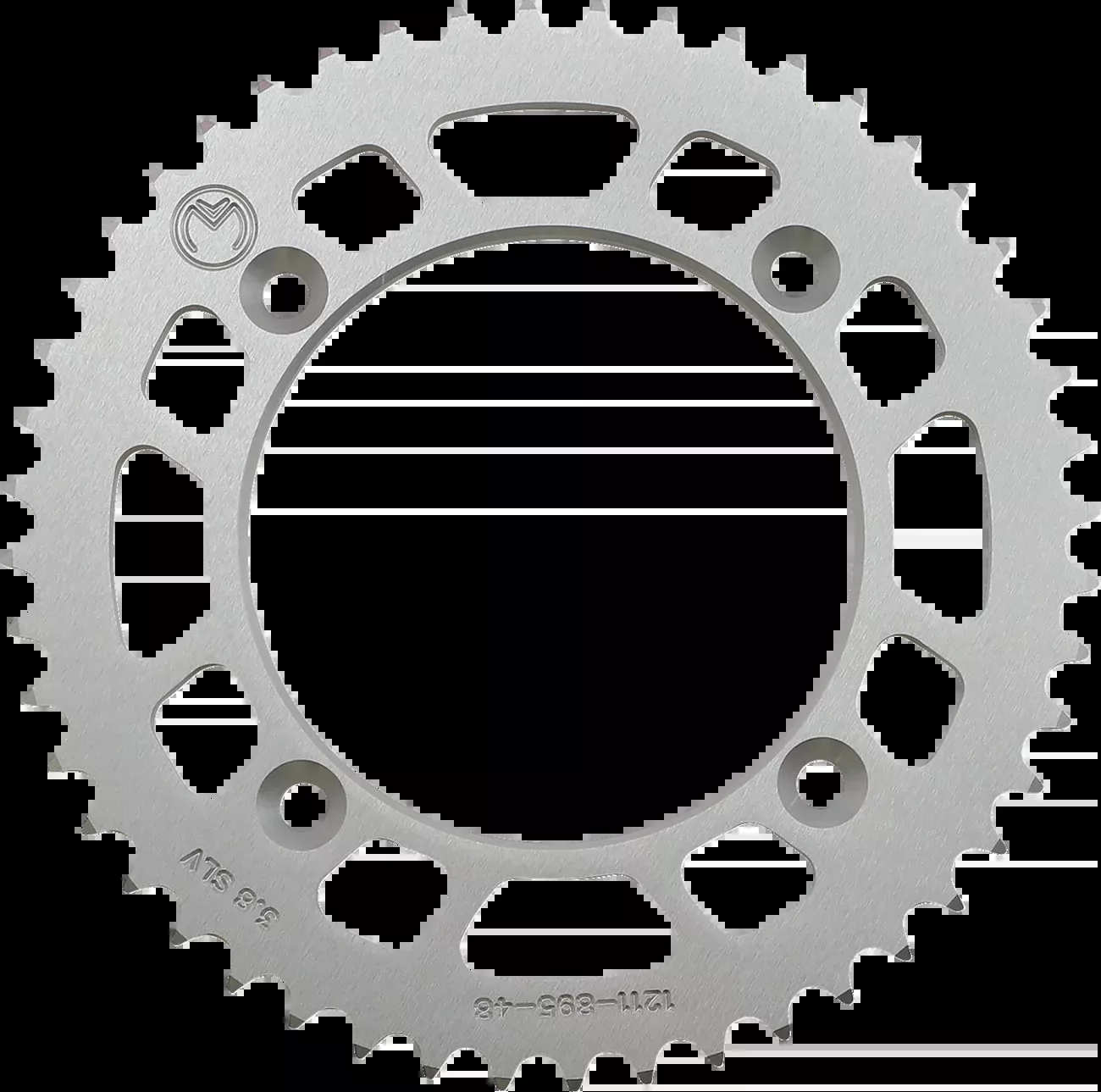 Moose Offroad Rear Sprocket – Aluminum – 48 Tooth – Silver – Husqvarna/KTM-1211-895-48-11