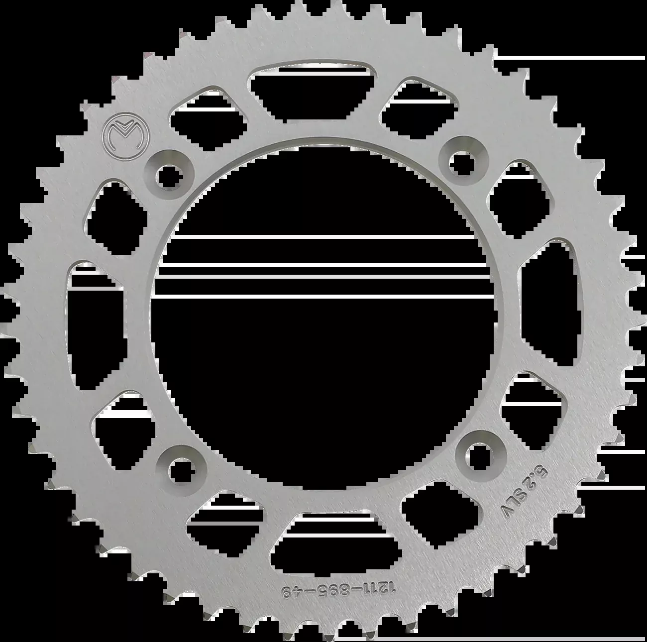 Moose Offroad Rear Sprocket – Aluminum – 49 Tooth – Silver – Husqvarna/KTM-1211-895-49-11