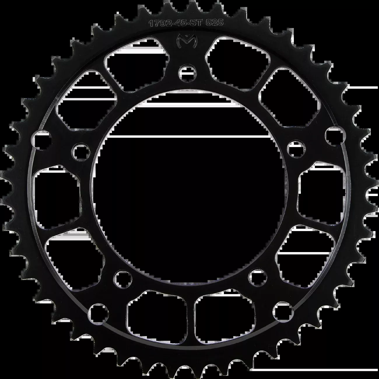 Moose Offroad Steel Rear Sprocket – 45 Tooth-1210-1792-45-ST