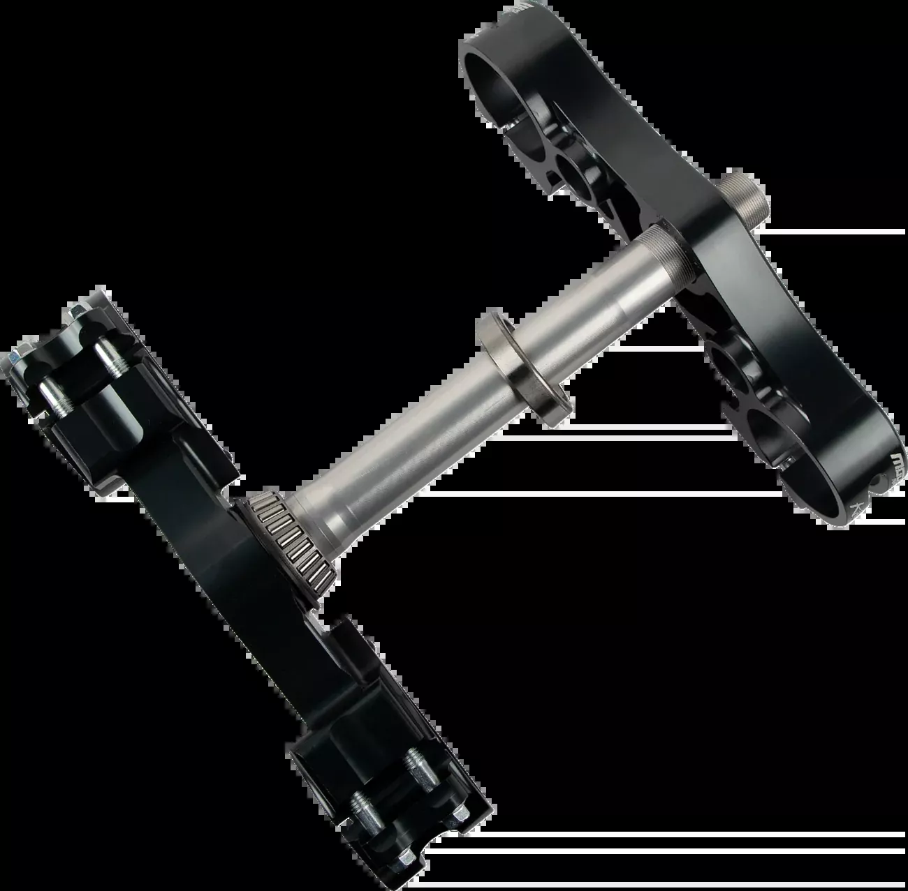 Moose Offroad Triple Clamp - Gray - Yamaha-12.089.2.AN
