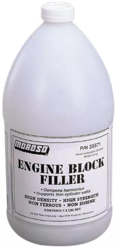 Moroso 35570 BLOCK FILLER - 4 GALLONS
