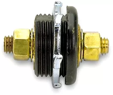 Moroso 74145 Black Thru Panel Connector