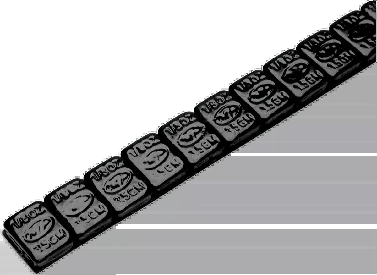 Motion Pro 08-0553 Wheel Weights - Adhesive Stick-On, 1/8 oz, Black, Pack of 144