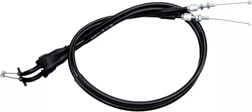 Motion Pro 10-0111 Black Vinyl Throttle Push-Pull Cable Set for 2007-16 KTM 250/ 350