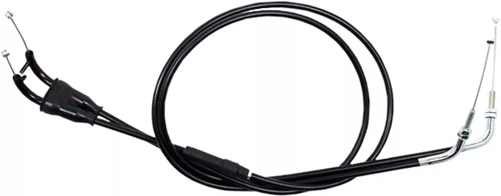 Motion Pro Black Vinyl Push-Pull Throttle Cable Set for 1996-17 Suzuki DR650 – 04-0272