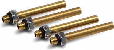 Motion Pro Replacement 6Mm Short Brass Adapters 4/Pk - 08-0168