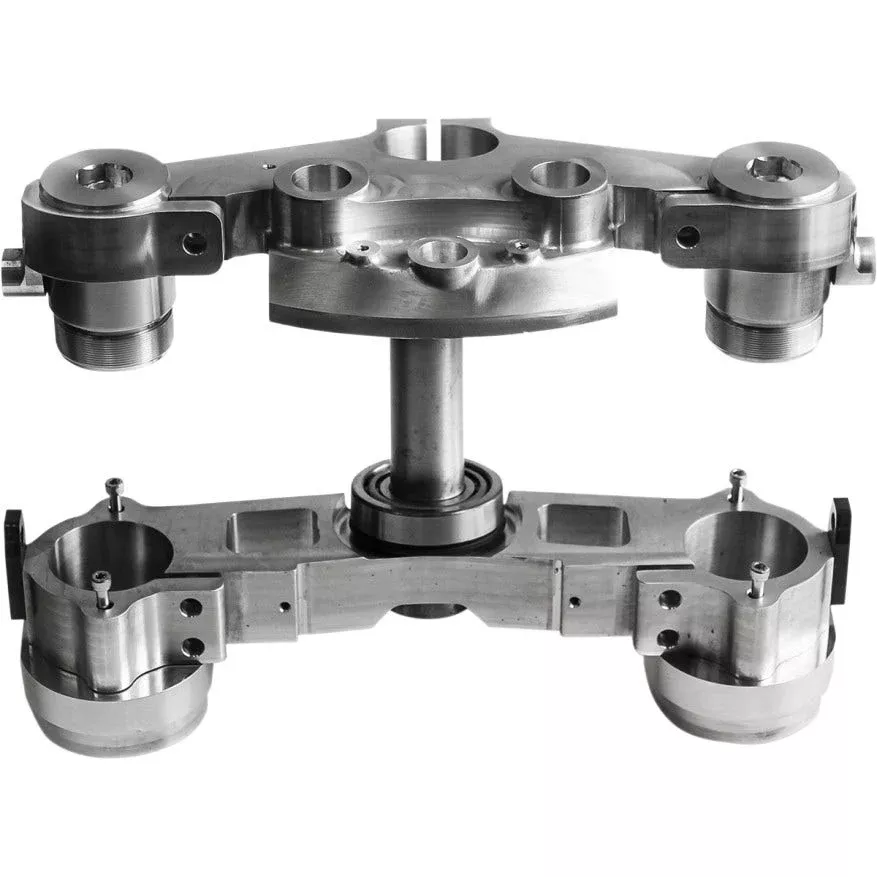 Motor Trike 6 Degree Raked Triple Tree Kit for Harley FLH/T Models 14-15