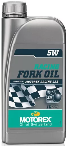 Motorex Motorex Racing Fork Oil Low Fr Iction 5W 1 Lt 6/Case - 153944