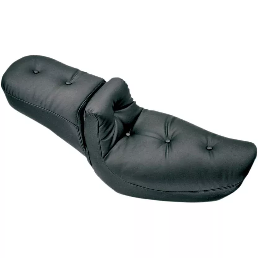 Mustang 75532 Regal Duke Pillow 1 Piece 2 up Seat Harley Dyna FXD 96-03