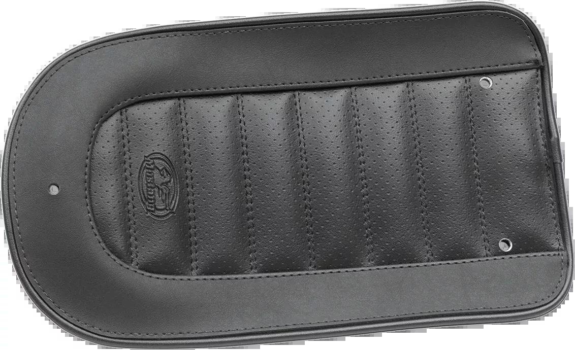 Mustang Black Tuck n Roll Rear Fender Bib for 2018-2023 Harley Fat Boy Breakout