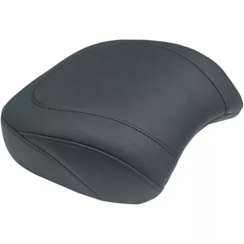 Mustang Black Wide Tripper Rear Seat for 2018-2024 Harley Fat Bob - Vintage