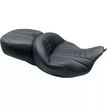 Mustang Deluxe Touring Seat – 79006GM For Harley Touring 2008-2025