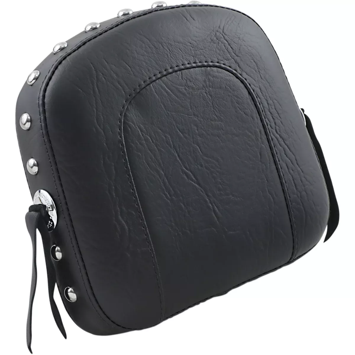 MUSTANG DS-265511 79050 Bracket-Style Sissy Bar Pad – Studded Sissy Bar Pad – Concho – 9.5″
