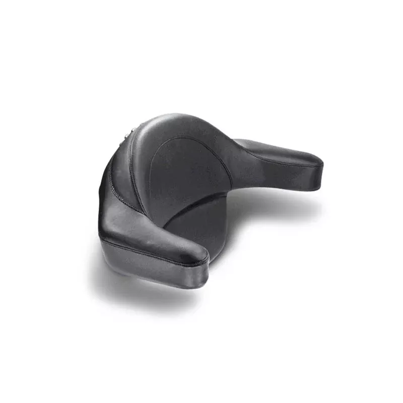 Mustang Extended Arm Wrap-Around Passenger Backrest for 1986-10 Harley King Tour Pak – 75324