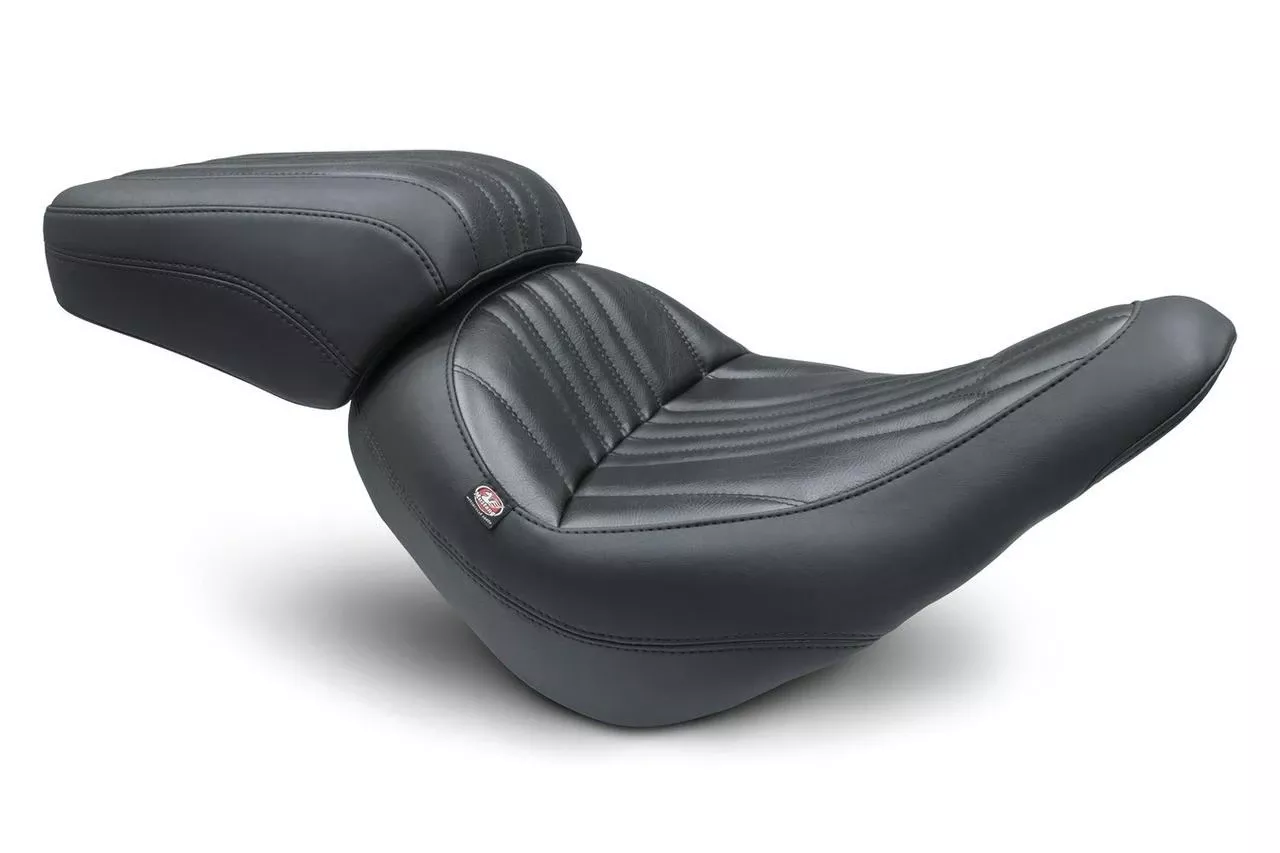 Mustang Passenger Pillion for Standard Touring Solo Seat for Harley-Davidson Low Rider & Sport Glide '18-Up
