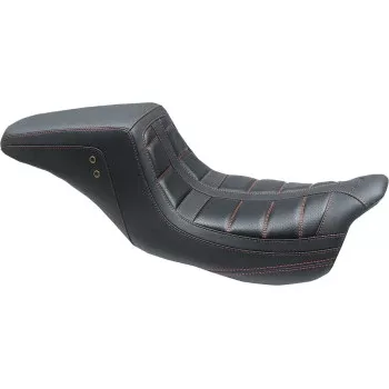 Mustang Squareback Seat – 75239AB For Harley Touring 2008-2025