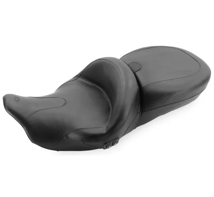 Mustang Summit 1-Piece Heated Seat for 2014-18 Harley FLH/ FLT models – 76863