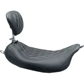 Mustang Wide Tripper™ Seat - 79727GM For Harley Touring 2008-2025