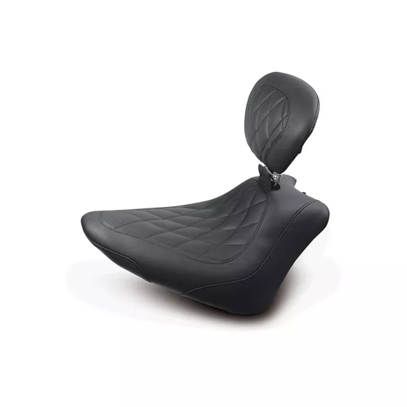 Mustang Wide Tripper Solo Seat with Backrest