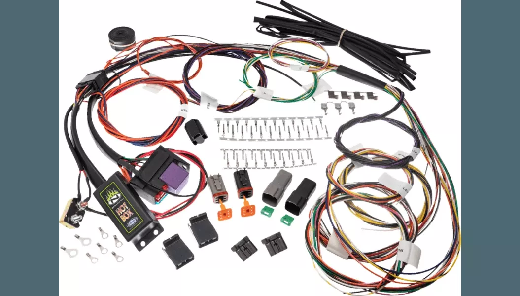 NAMZ Complete Bike Harness for use with White/Amber front LED Turn Signals