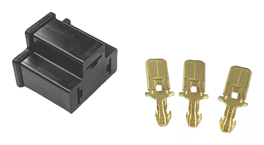 Namz Replacement H4 Male Headlamp Socket & Terminal Kit