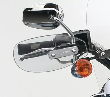 National Cycle Hand Deflectors Clear 9.75"X4.38" - N5543
