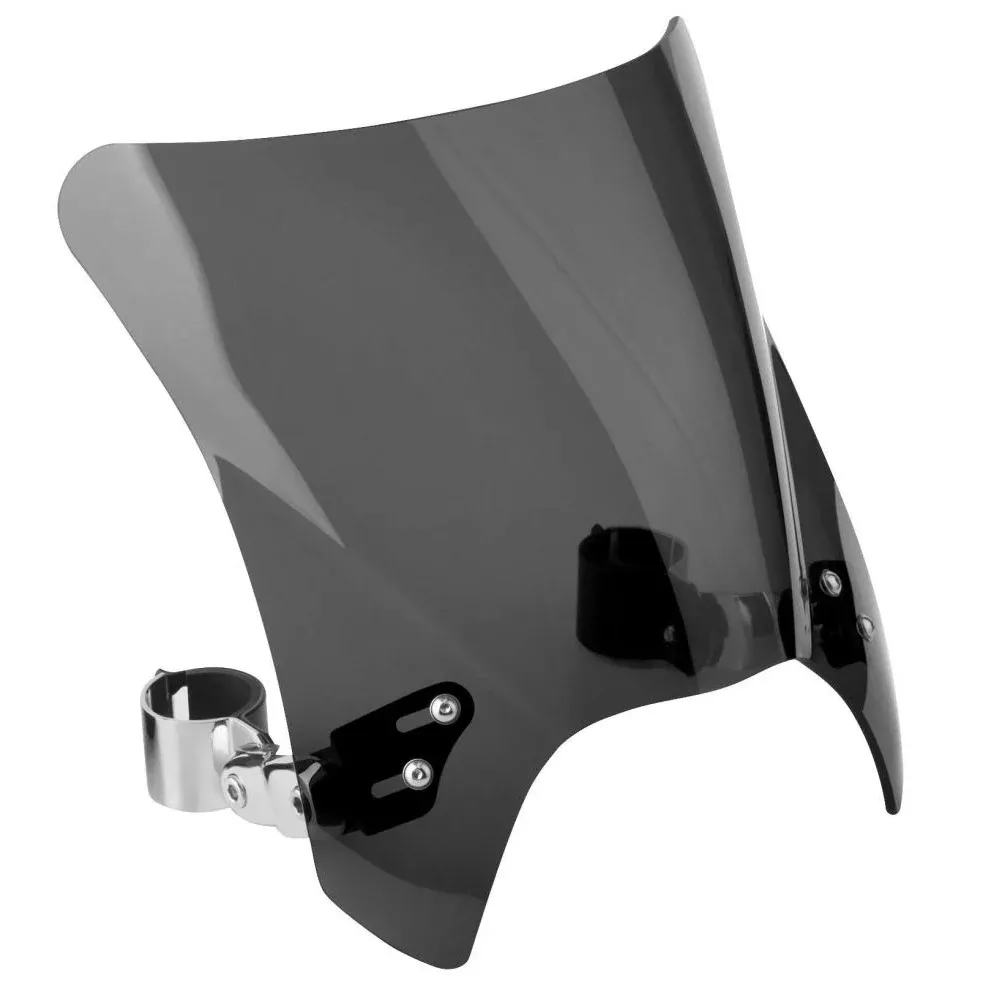 National Cycle Mohawk Windshield Dark Tint Chrome Hardware N2839-001
