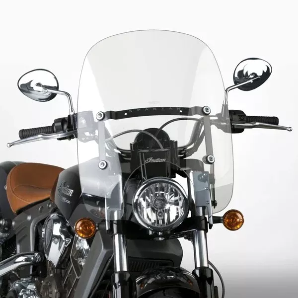 National Cycle N21303 – Spartan Quick Release Windshield – Indian Scout 2015-18 – Clear