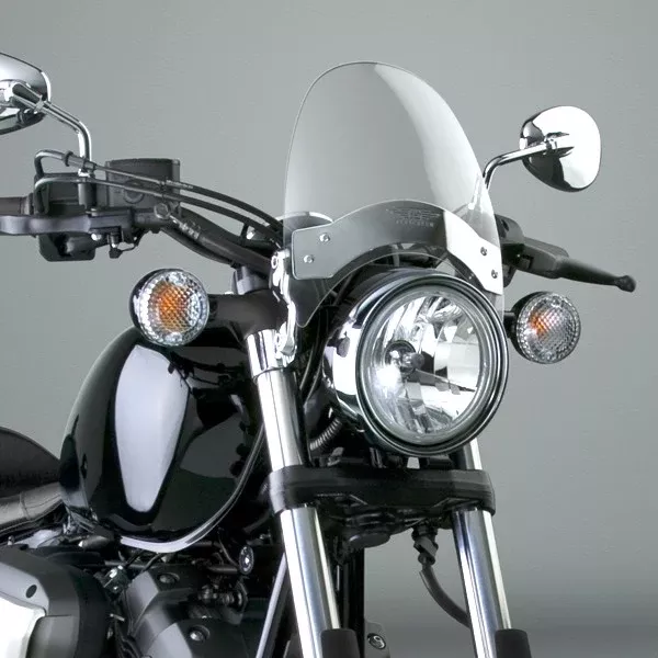 National Cycle N2530 – 8.5 Inch Flyscreen Windshield – Light Gray