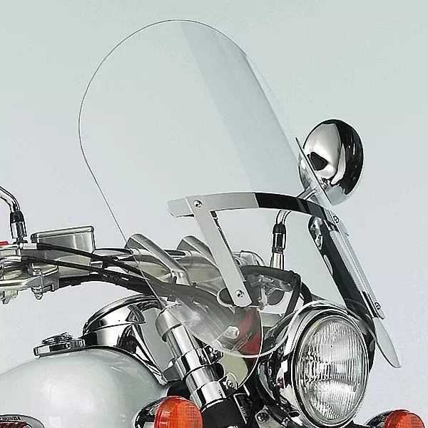 National Cycle NC125A - Dakota 3.0 Windshield for Bikes w / low turn signal placement - Clear