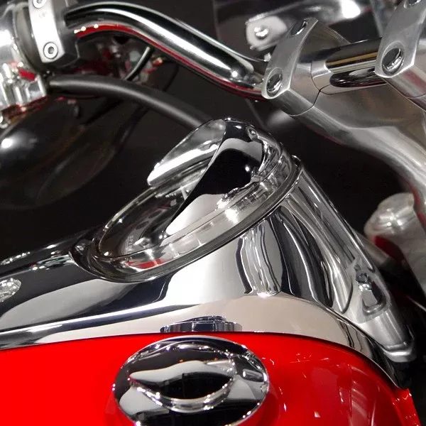 National Cycle Speedometer Cowl for Honda VTX1300C /R /S /T - Chrome - N7801