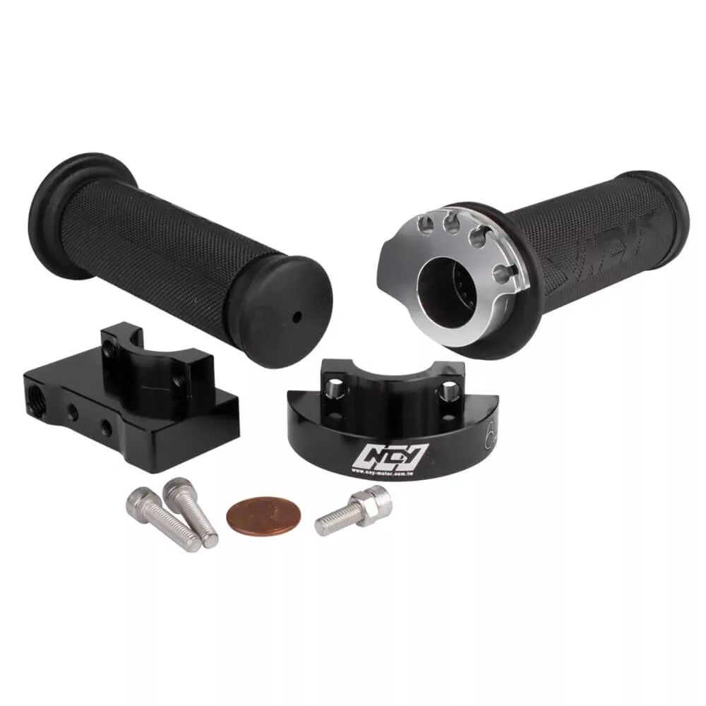 NCY Bearing Quick-Turn Throttle & Grip Set | 7/8″ Bars