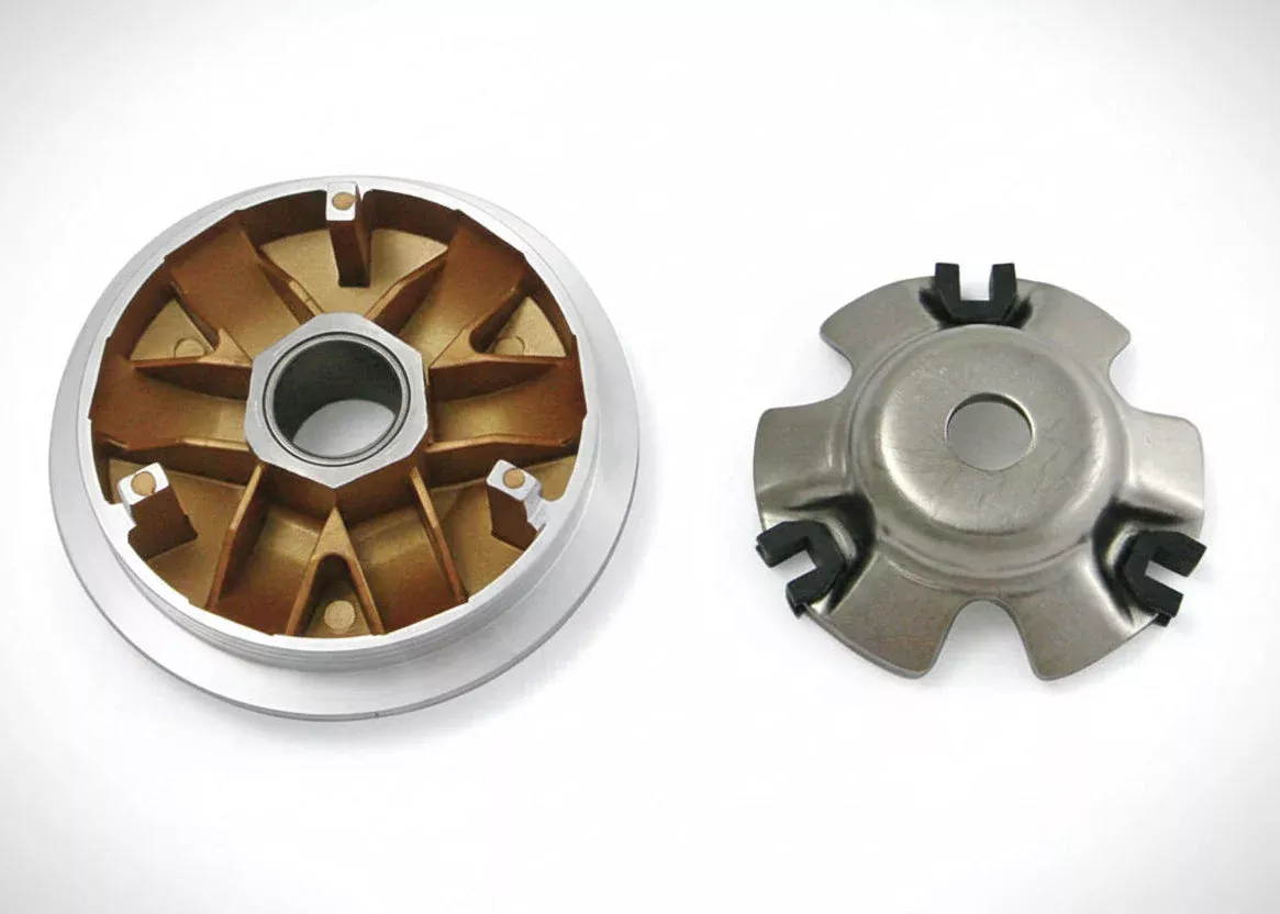 NCY Coated Variator (112mm/Gold color); Genuine 125/150/GY6
